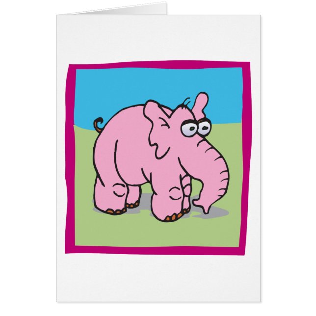 Elefante rosado (Frente)