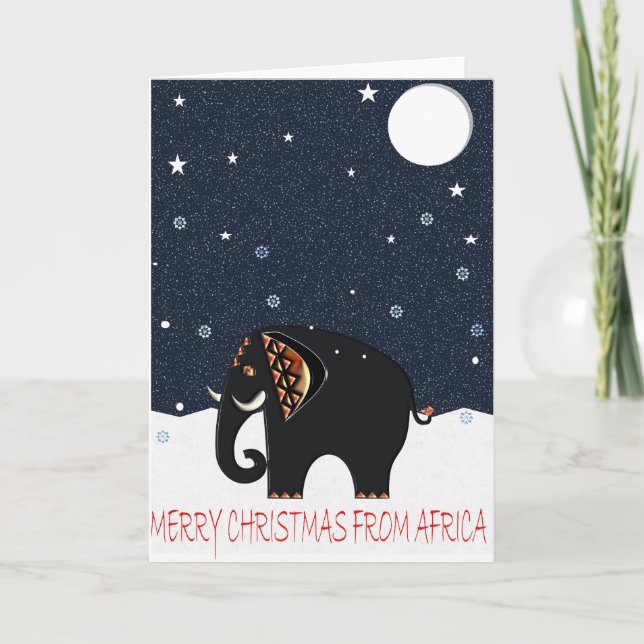 ELEFANTE RÚSTICO 107 DE NAVIDAD (Anverso)