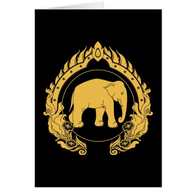 Elefante tailandés (Frente)