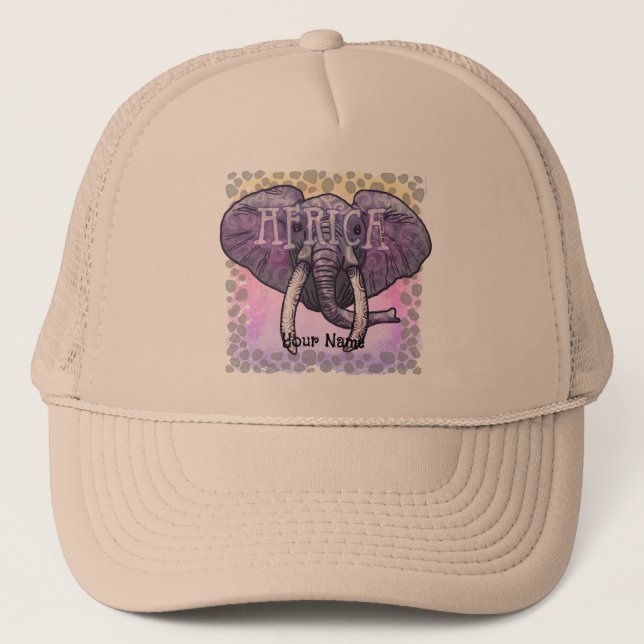 Elefante tribal gorra (Anverso)