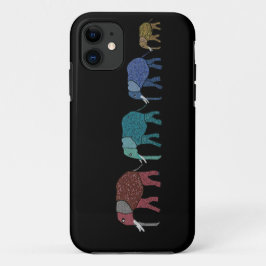 Elefantes africanos IPhone 5 Funda