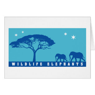 Elefantes de vida silvestre