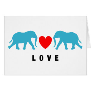 Elefantes enamorados