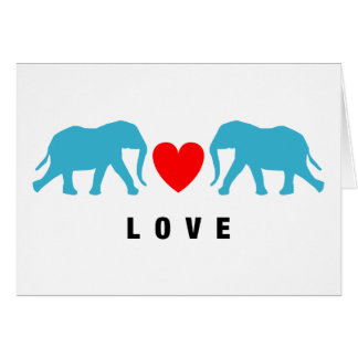 Elefantes enamorados