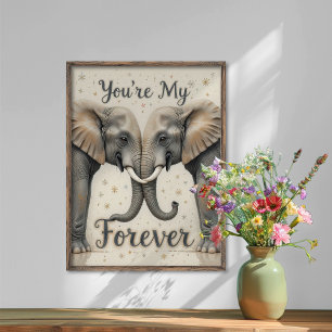 Elefantes enamorados del arte eterno