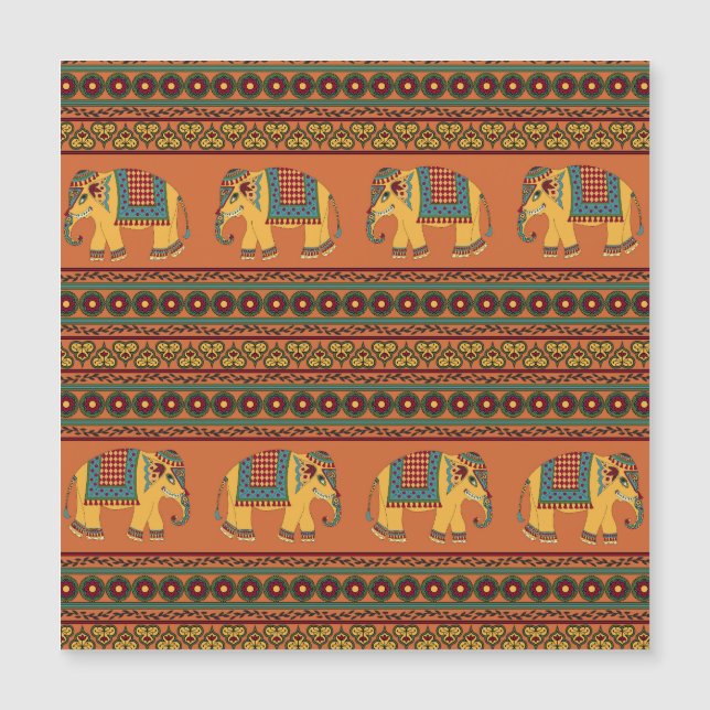 Elefantes Indios, Naranjas Tradicionales Sin Marea (Anverso)