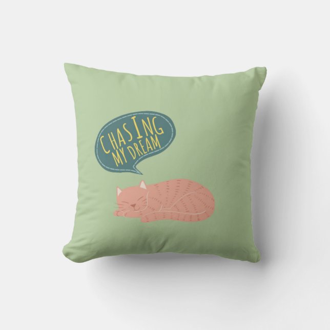 Elegancia acogedora: diseño de Cojín decorativo (Anverso)