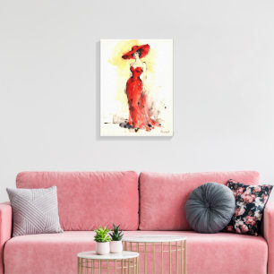 Elegancia Atemporal – Arte de Retrato de Mujer Abs