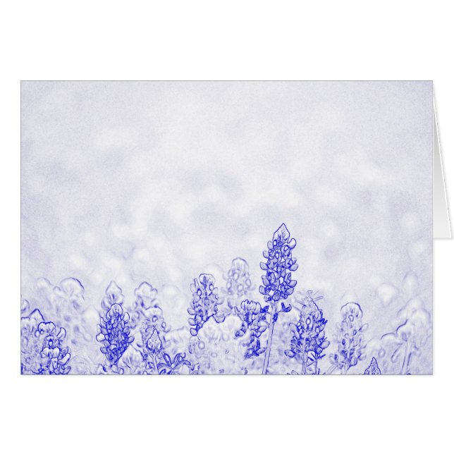 Elegancia azul y blanca (Anverso (Horizontal))