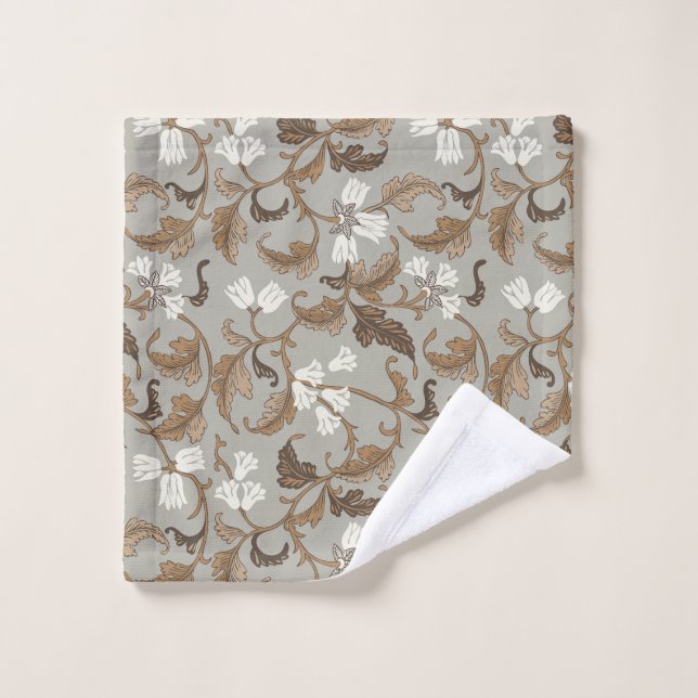 Elegancia botánica vintage (Toallita)