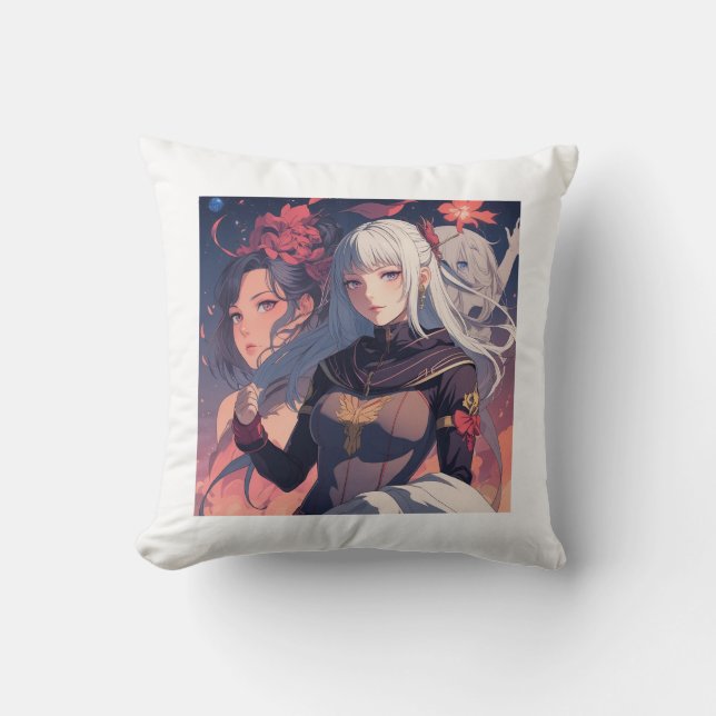 Elegancia celeste: Las almohadas de las Tres Musas (Anverso)