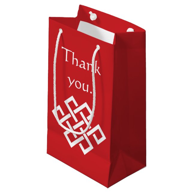 Elegancia china en bolsa de regalo de cerezo (Angulo Anverso)