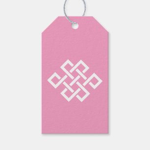 Elegancia china en etiqueta de regalo de Petal Pin