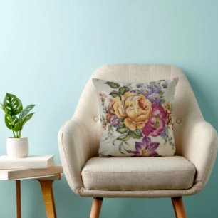 Elegancia: Cojín decorativo inspirado en la porcel