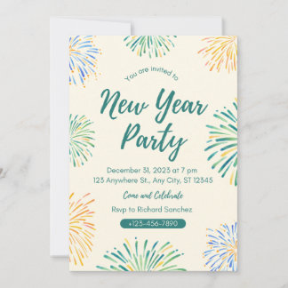 Elegancia de Año Nuevo: invitaciones exclusivas es