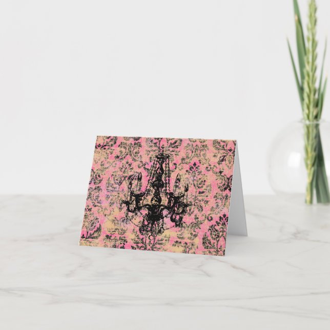 Elegancia de Araña ~ Tarjetas / Invitaciones (Anverso)