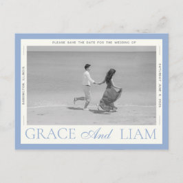 Elegancia de borde moderna Foto Guardar postal fec