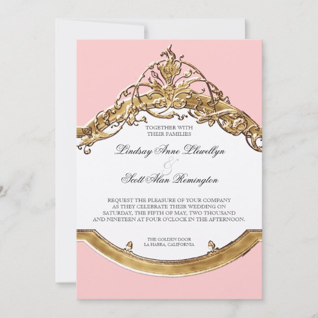 Elegancia de corbata negra 2, invitaciones a la bo (Anverso)