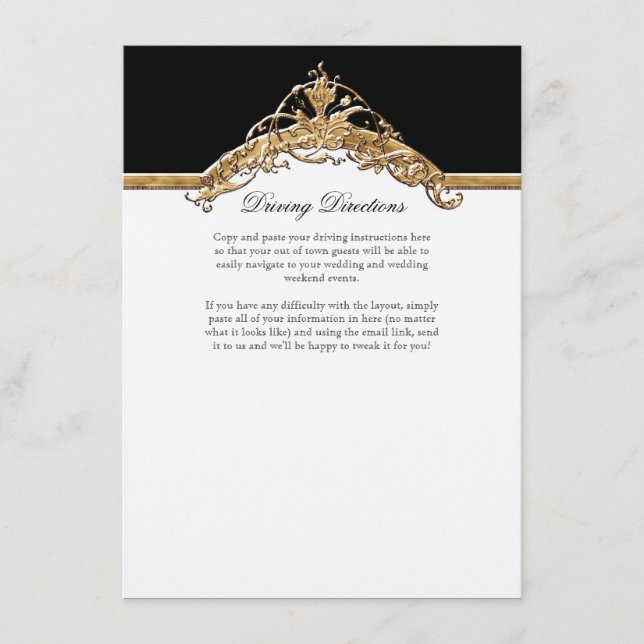 Elegancia de corbata negra 2, invitaciones a la bo (Anverso)