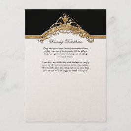 Elegancia de corbata negra 2, invitaciones a la bo