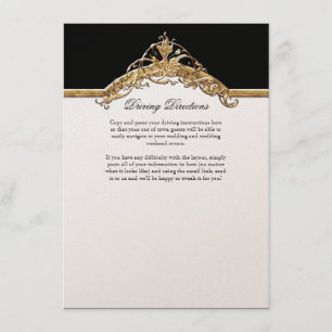 Elegancia de corbata negra 2, invitaciones a la bo