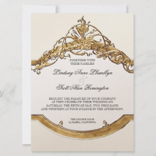 Elegancia de corbata negra 2, invitaciones a la bo
