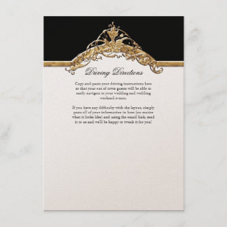 Elegancia de Corbata Negra 2, Invitaciones de Boda