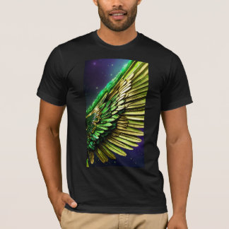 Elegancia De Feathered: Camiseta Inspirada En El P