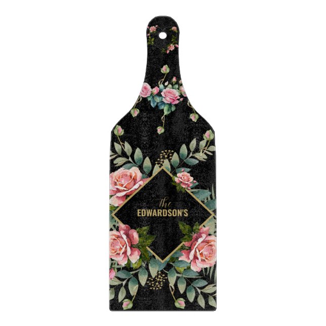 Elegancia de jardín: tabla de corte botánico (Anverso)