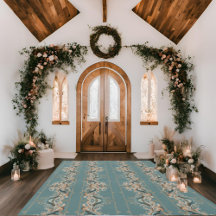 Elegancia de la Costa de la Perla: Verde azulado d