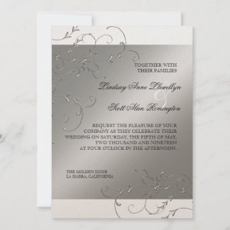 Elegancia de los zapatos negros, invitaciones a la