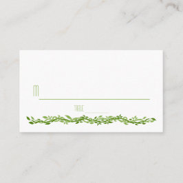 Elegancia de madera | Escort de tarjetas de boda V