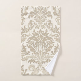 Elegancia de Marfil Barroco Damasco Clásico Antigu