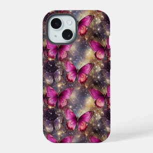 Elegancia de mariposa deslumbrante: un patrón delg