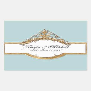 Elegancia de Pegatina de amarre negro 2, sello de