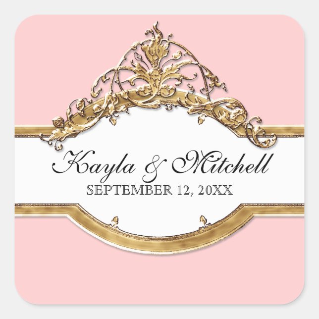 Elegancia de Pegatina de amarre negro 2, sello de  (Anverso)