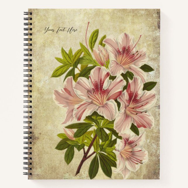 Elegancia en Flor: El Cuaderno de Hibisco (Anverso)