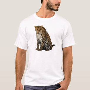 Elegancia en lo salvaje: elegante camiseta de leop