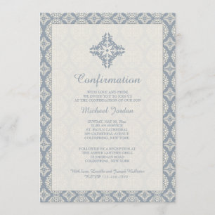 Elegancia espiritual Invitación religiosa