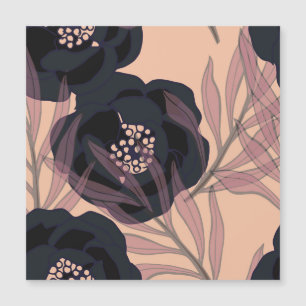 Elegancia floral abstracta, fondo artístico.