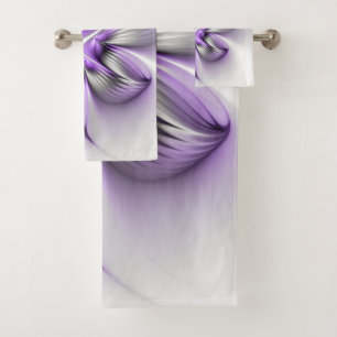 Elegancia floral arte contemporáneo abstracto viol
