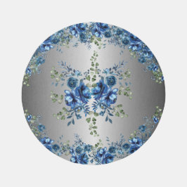 Elegancia floral en alfombra al aire libre en flor