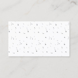 Elegancia Floral Minimalista | Tarjetas de Present