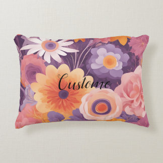 Elegancia floral para tu almohada