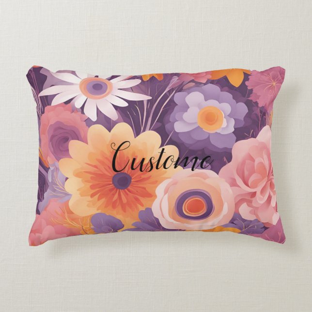 Elegancia floral para tu almohada (Anverso)