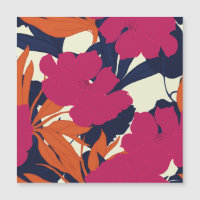 Elegancia floral: patrón abstracto