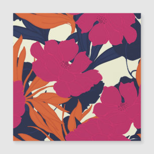 Elegancia floral: patrón abstracto