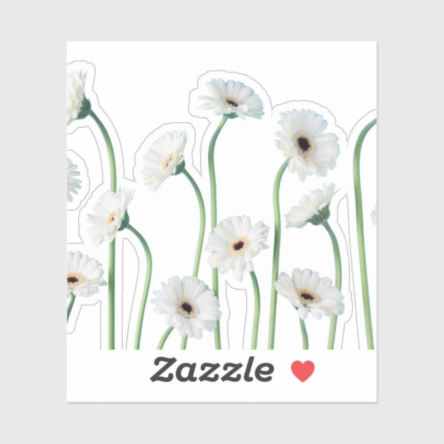 Elegancia floral: Pegatina de vinilo de corte Pers (Hoja)