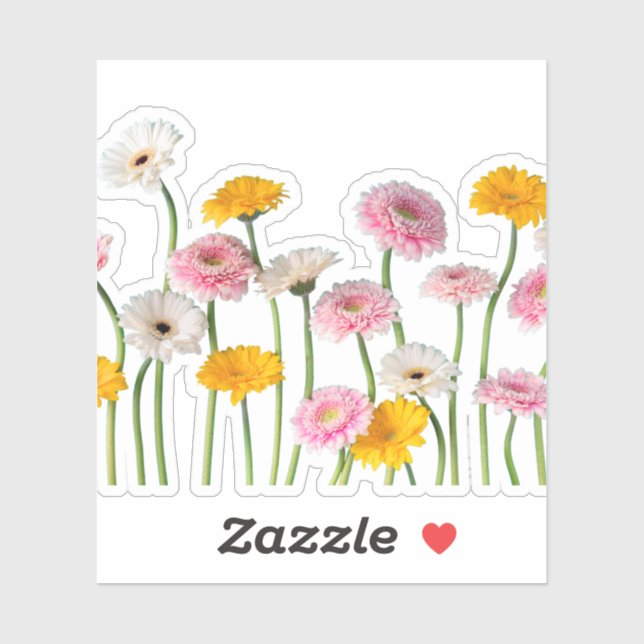 Elegancia floral: Pegatina de vinilo de corte Pers (Hoja)