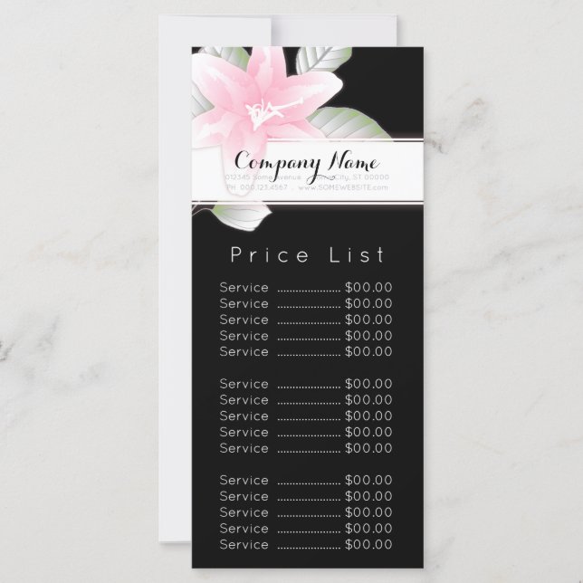 elegancia floral vintage (Anverso)